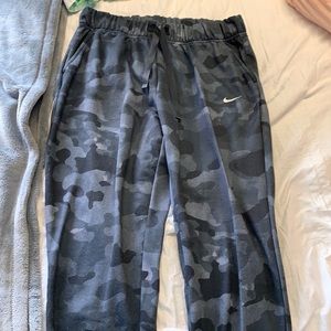 Nike Gray Camo Joggers